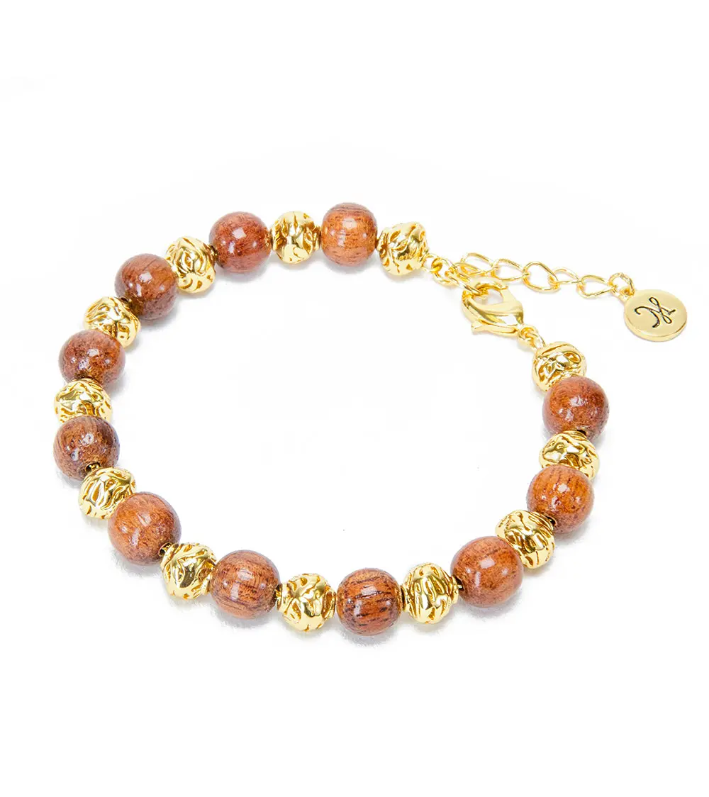 Maile Koa Pearl Bracelet - Mjhc50948 1