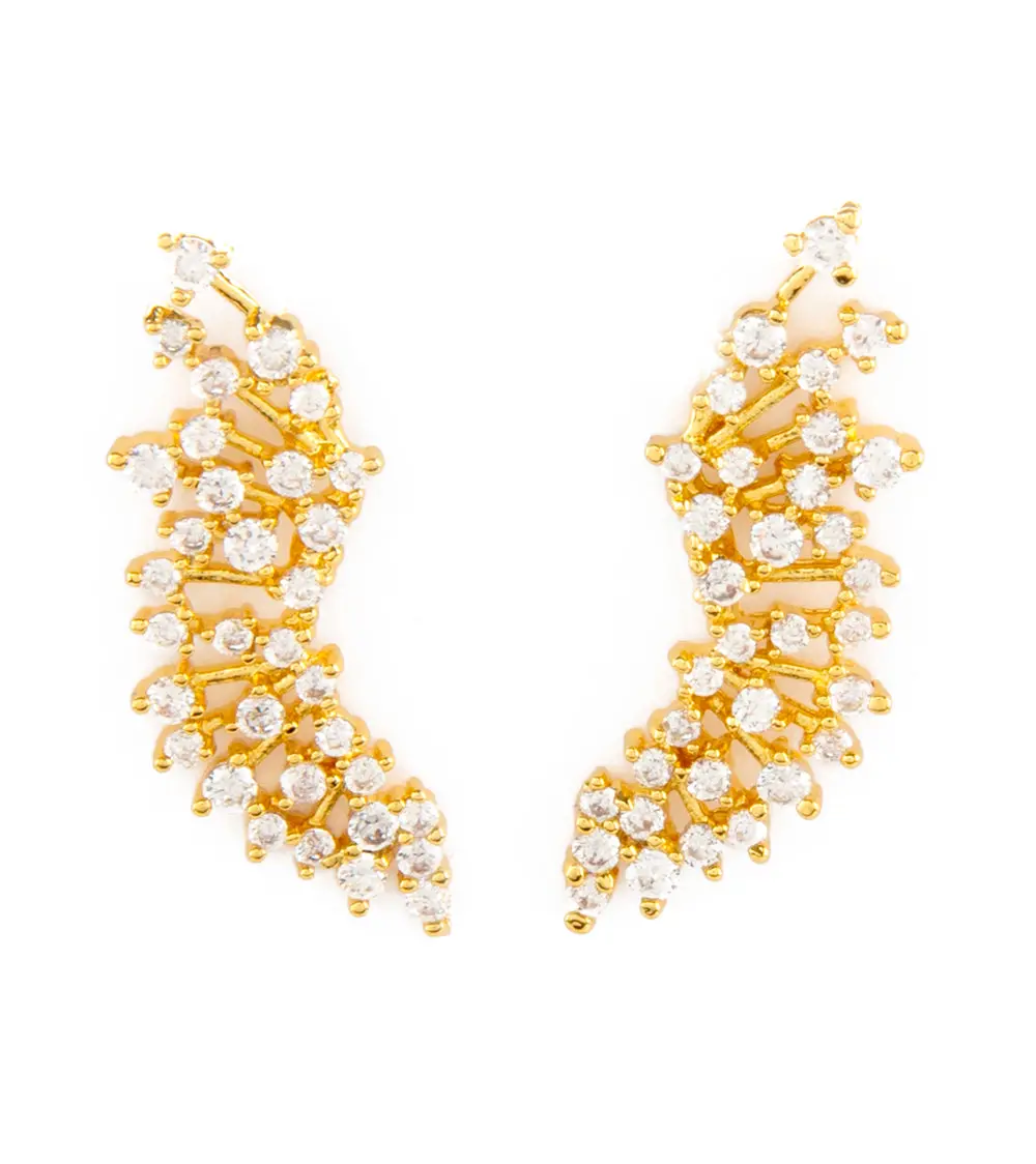 Ali'i Gold Wing Earrings 1