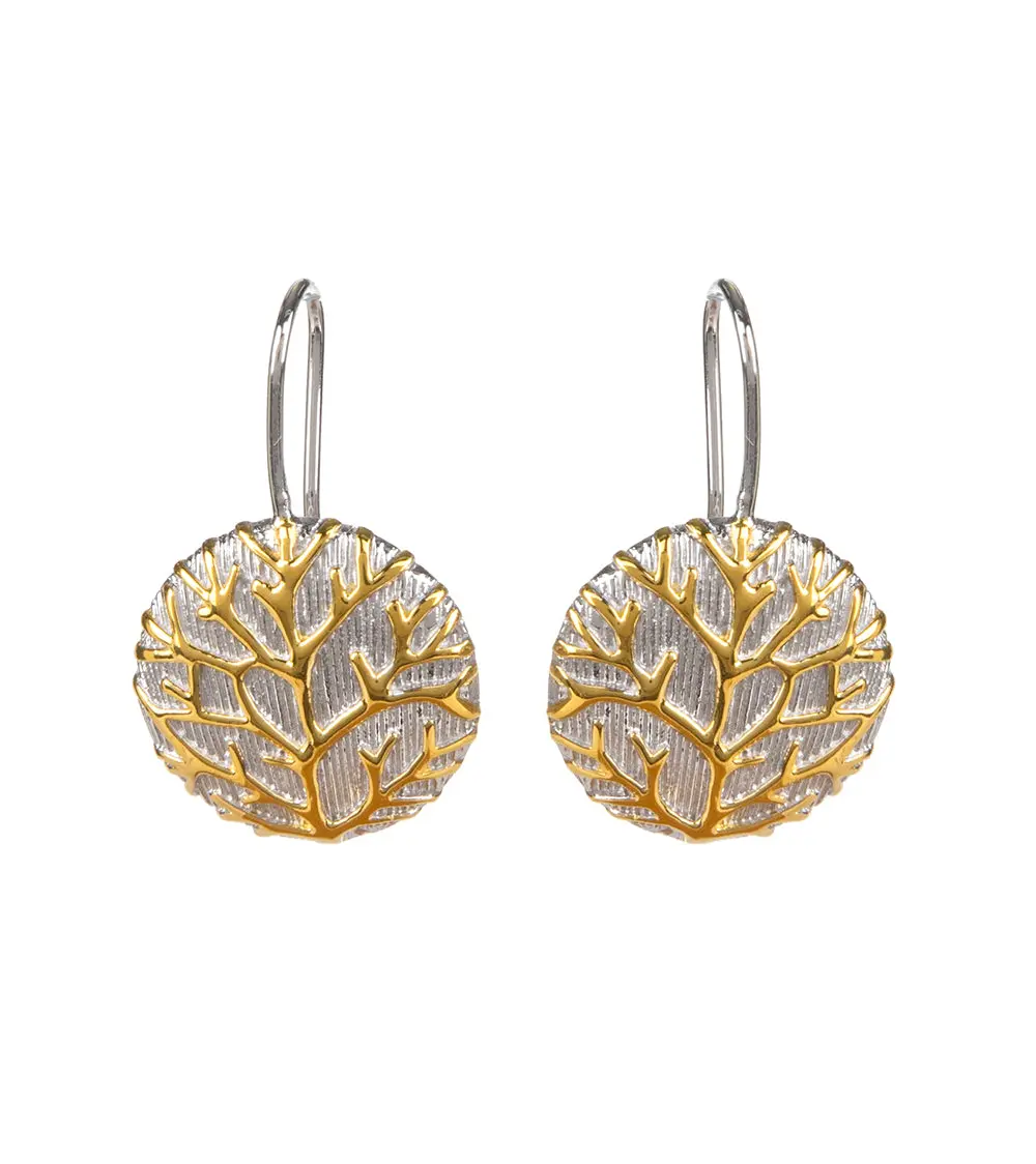 "Puna" Coral Reef Earrings 1