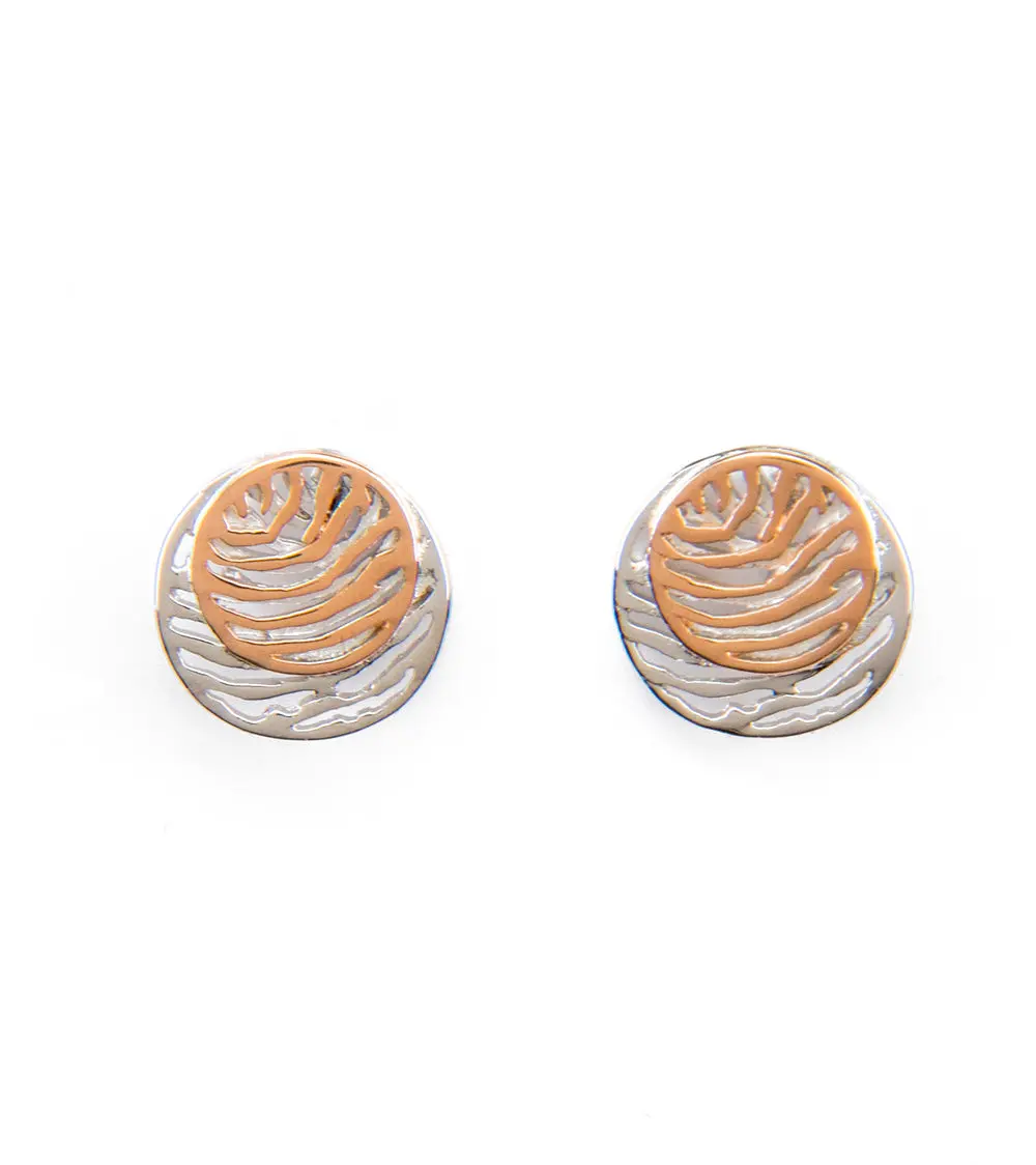 "Tide Pool" Stud Earrings 1