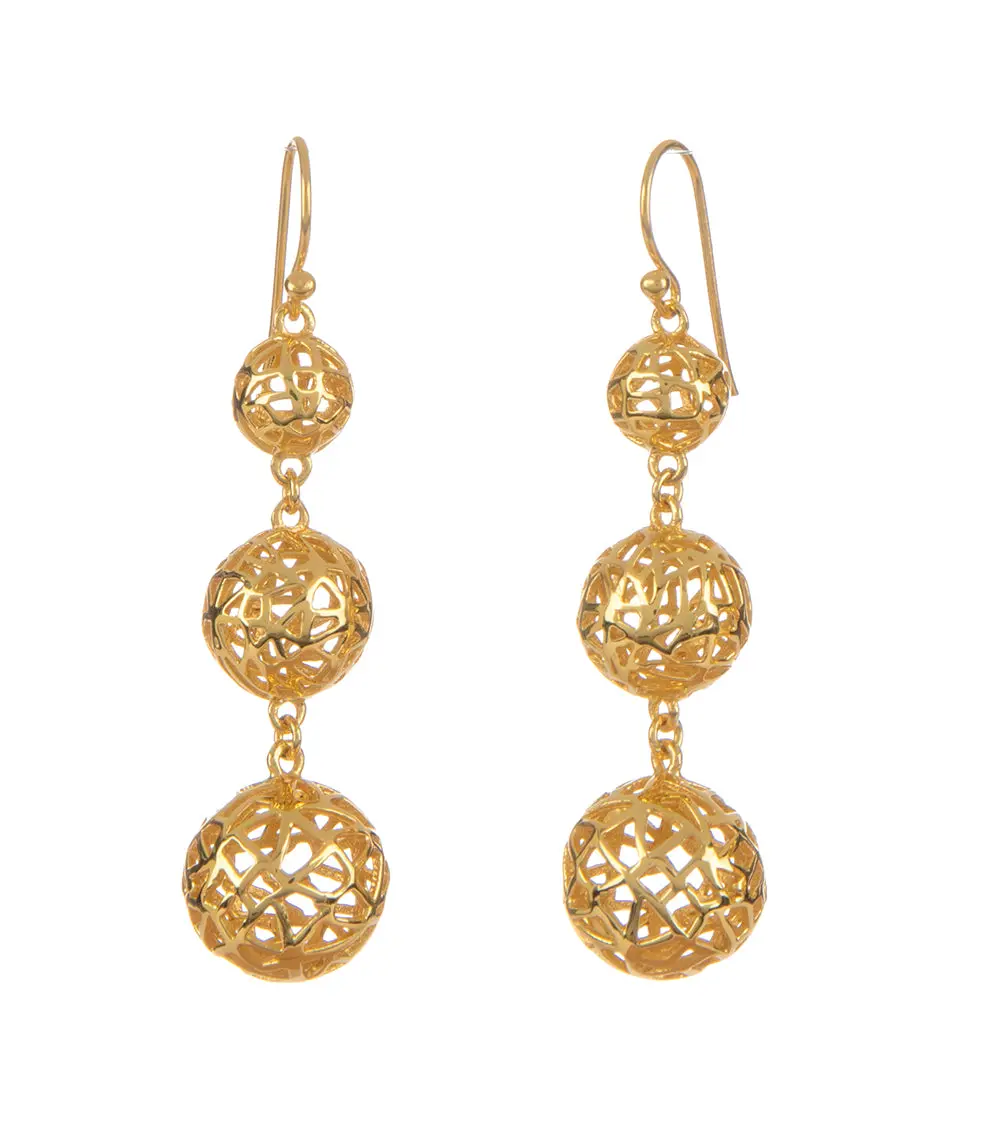 Hukilau Sphere Drop Earrings 1