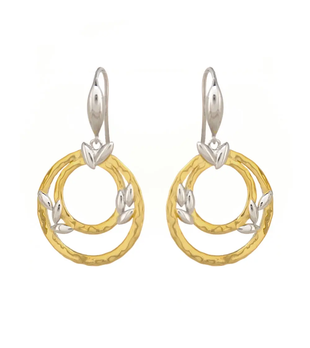 "Ola" Circle Of Life Fishhook Earrings 1