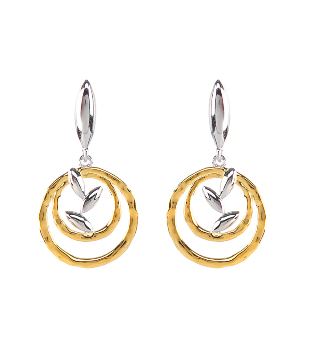 "Ola" Circle Of Life Post Earrings 1