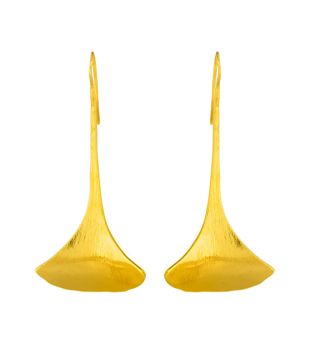 Fan Palm Fishhook Earrings 1