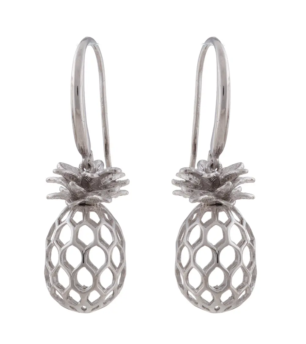 Pineapple Net Earrings 1