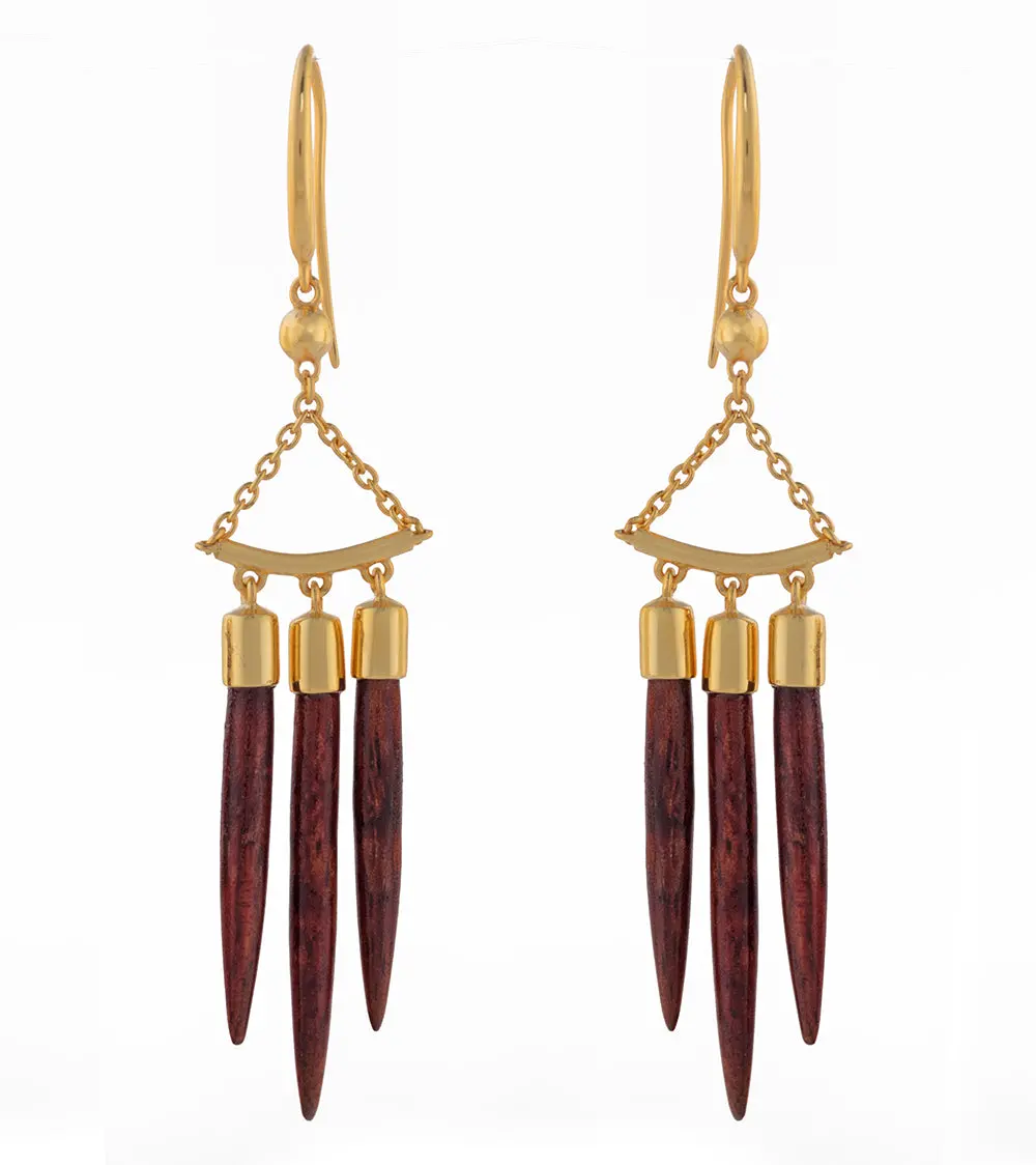 Koa Wana Earrings 1