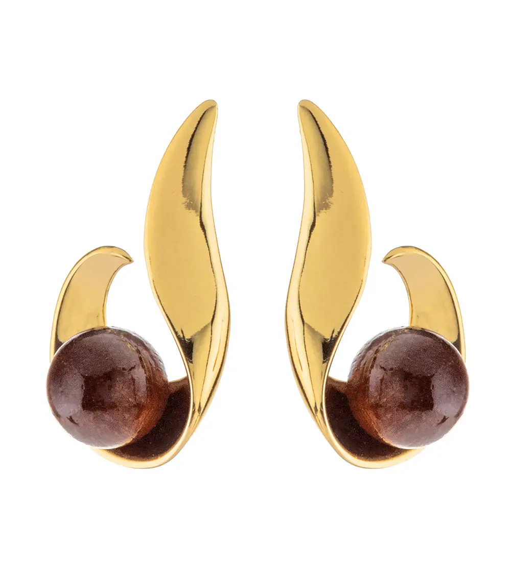 Koa "Makau" Earrings 1
