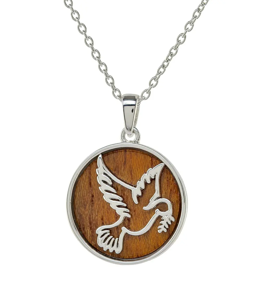 Ussm Teak Dove Pendant 1