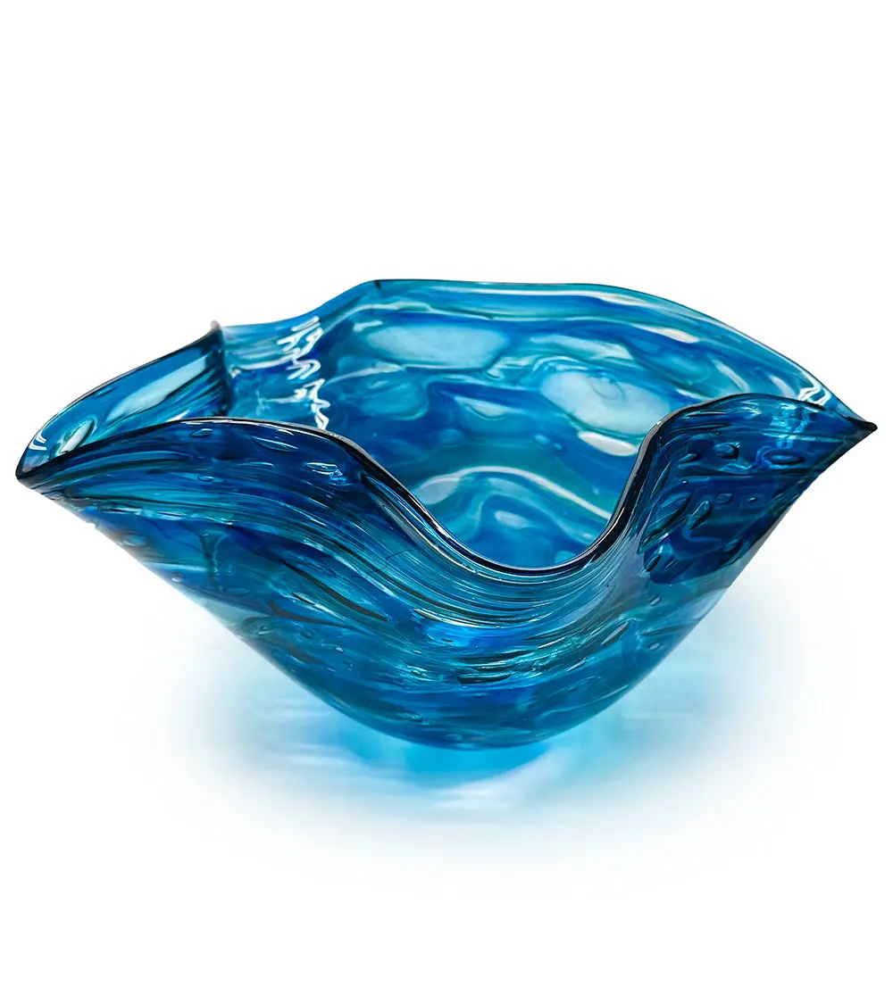 Glass Bowl "Kai" By Jonathan Swanz 1