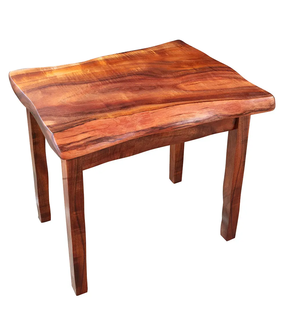 Freeform Koa Slab Nightstand 1