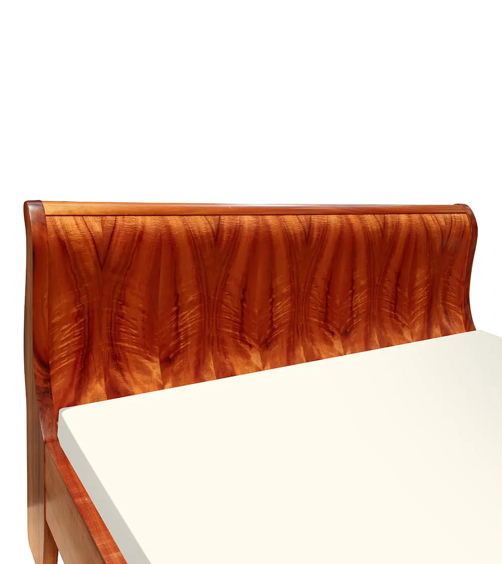Waimea Koa Sleigh Bed 2