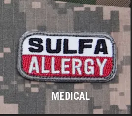 Milspec Monkey Sulfa Allergy Medical 1
