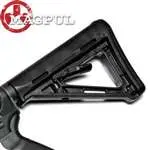 Magpul Moe Ar-15 Carbine Stock Mil-Spec Black W/Rubber Butt Pad 1