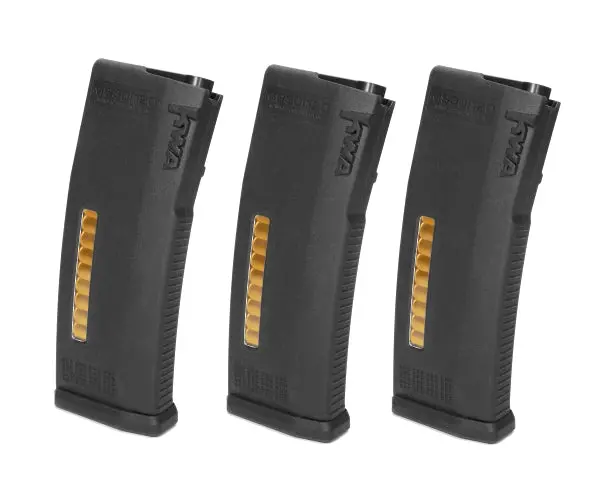 Kwa Ms120c Adjustable Erg/Aeg2.5/Aeg3 Mid-Cap Magazines- 3 Pack 1