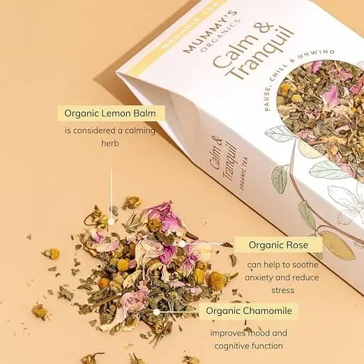 Calm & Tranquil Tea Organic - Mummy's Organics 2