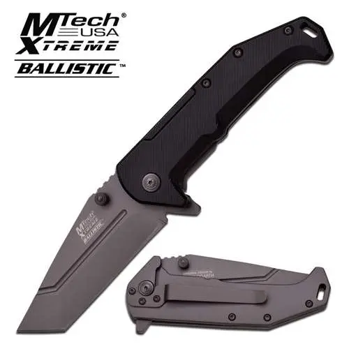 M-Tech Xtreme Folding Tanto (Black-Grey) 1