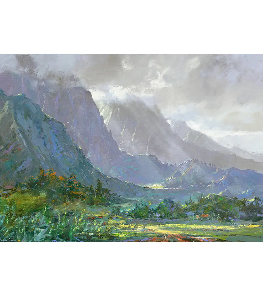 Greeting Card "Ko'olau" By Hiroshi Tagami 1