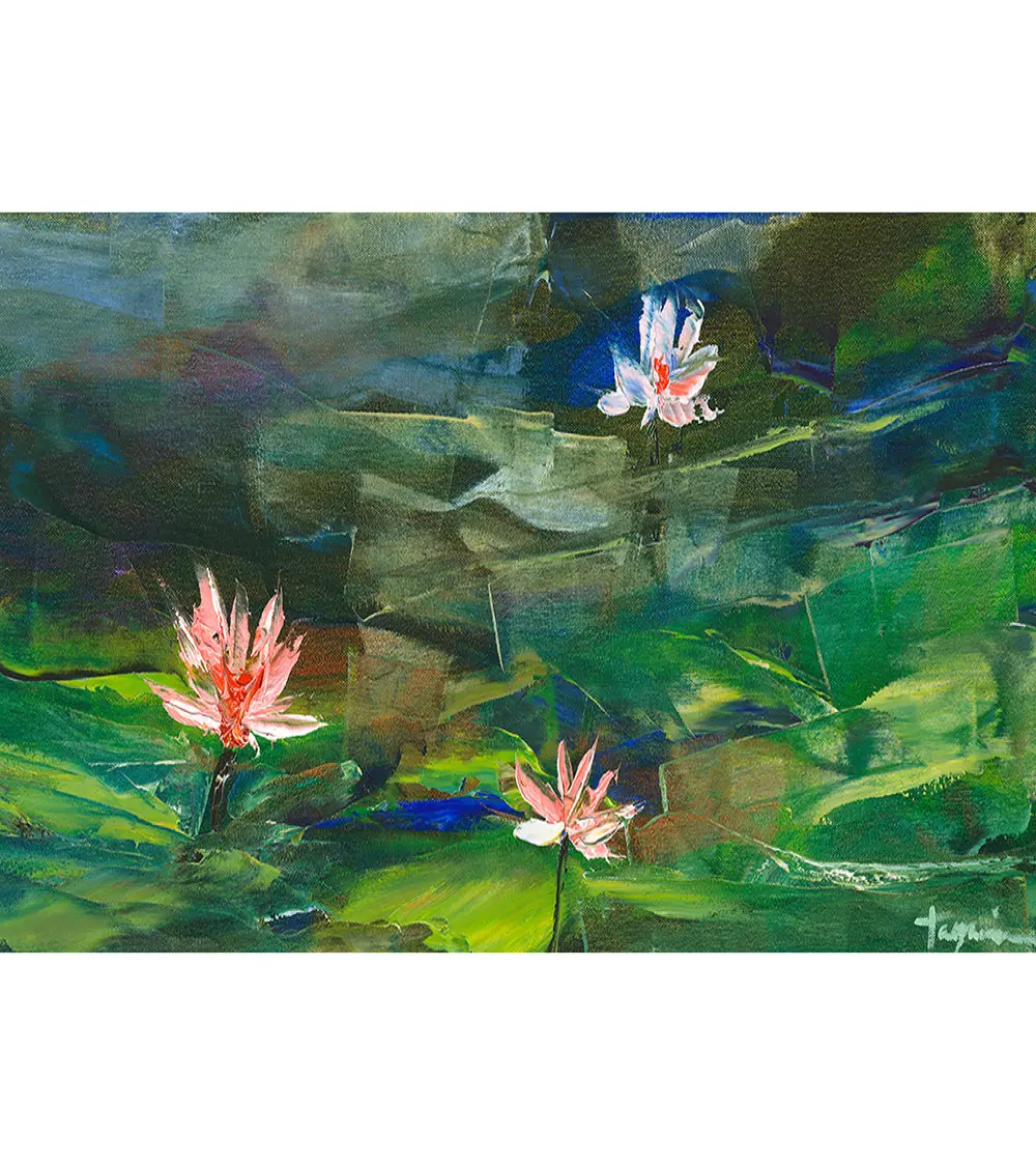Greeting Card "Water Lily" By Hiroshi Tagami 1