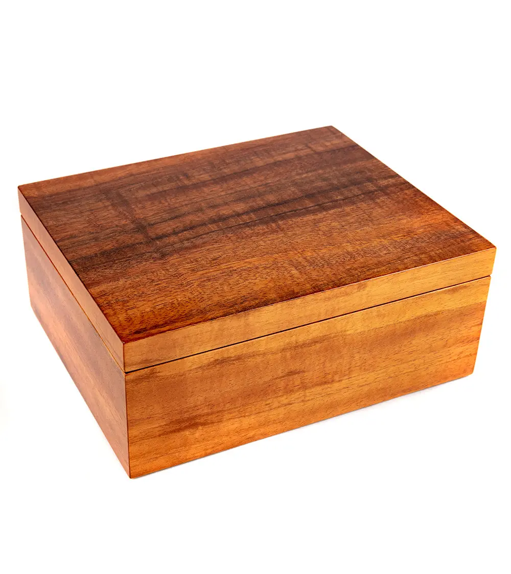 Macarthur Koa Box With Tray - Large 1