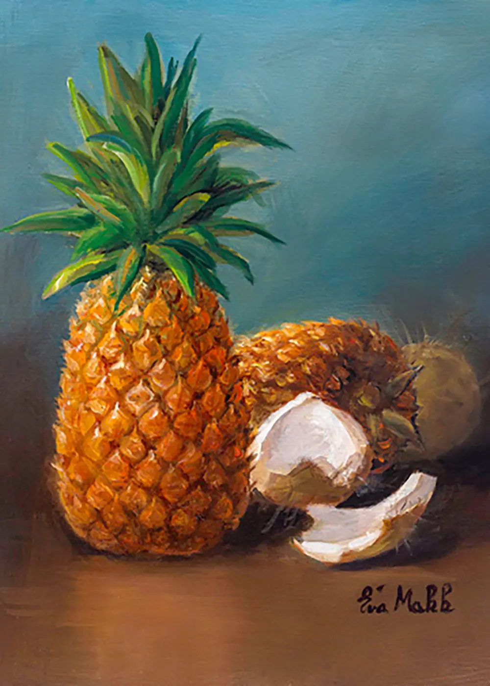 Greeting Card "Flavors Of Hawaii" By Eva Makk 1