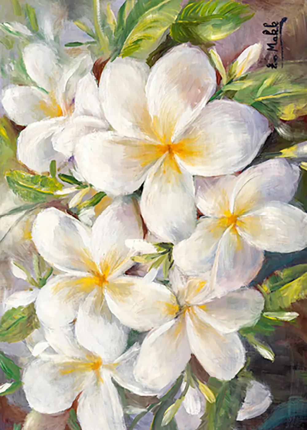 Greeting Card "Hawaii Fragrance" By Eva Makk 1