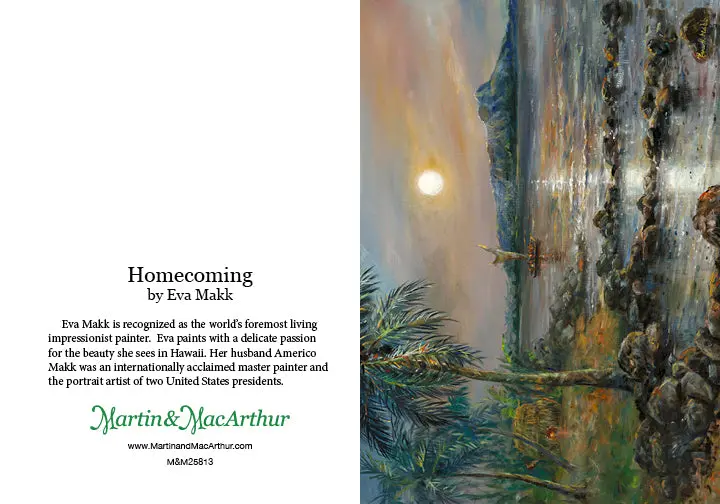 Greeting Card "Homecoming" By Eva Makk 2