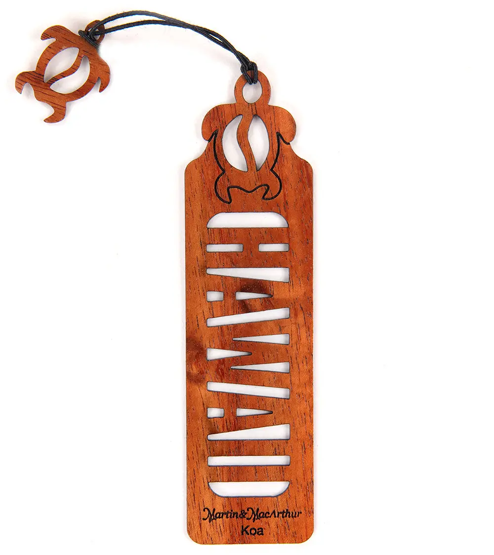 Koa Bookmark - Hawaii 1
