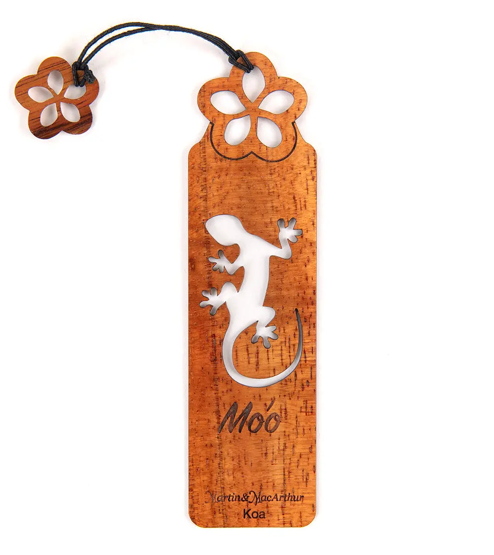 Koa Bookmark - Gecko 1