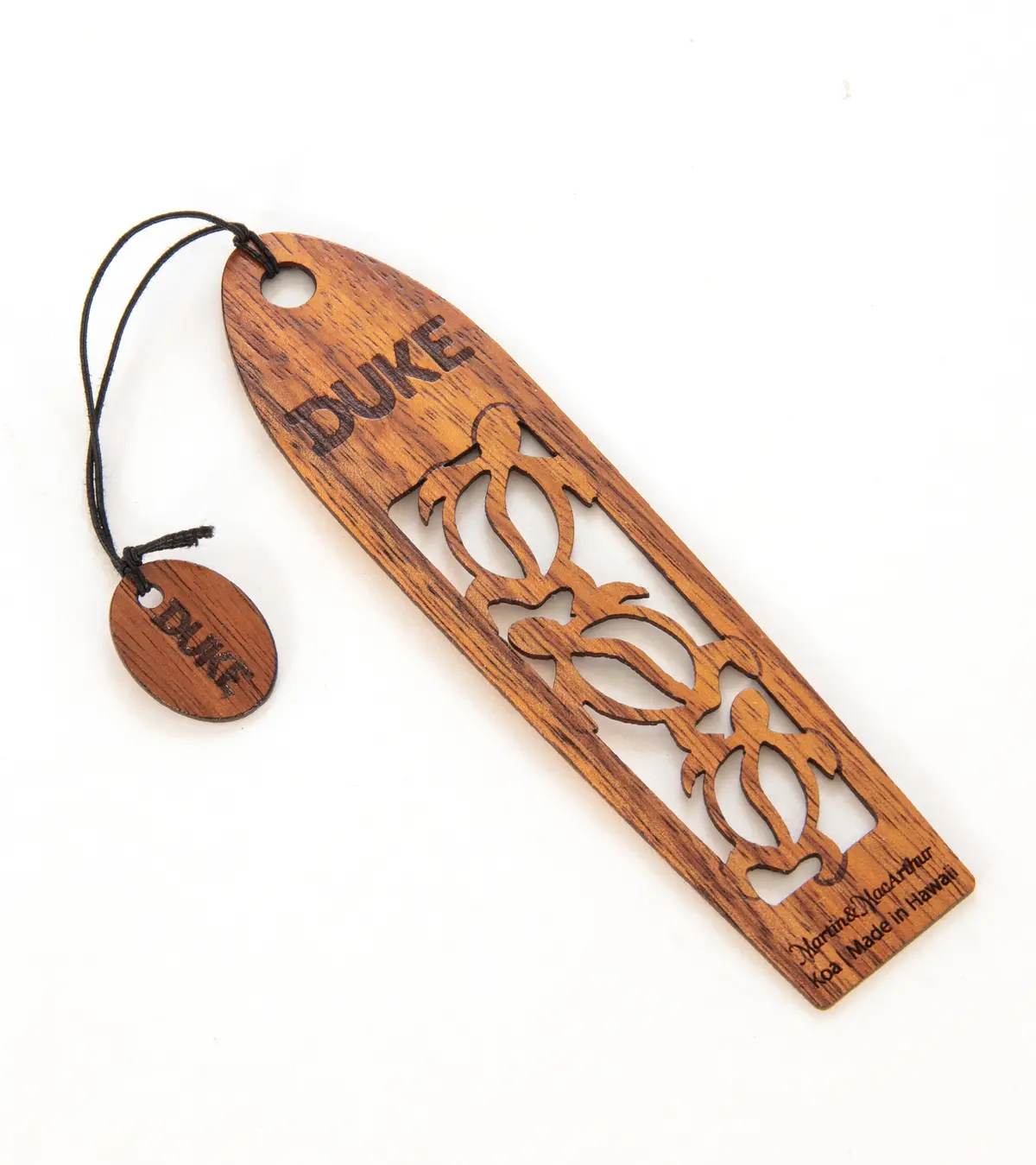 Duke Koa Bookmark - Honu 1