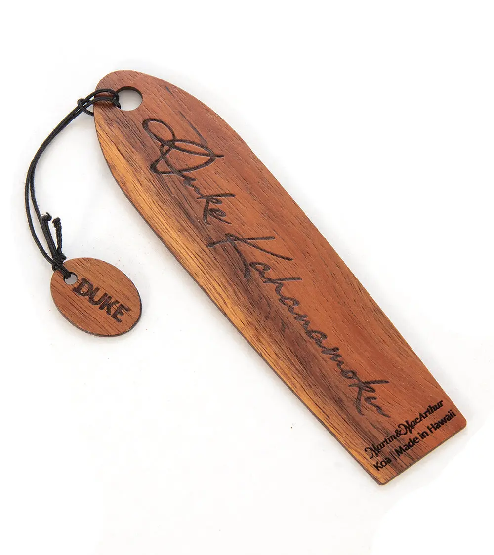 Duke Koa Bookmark - Duke Signature 1