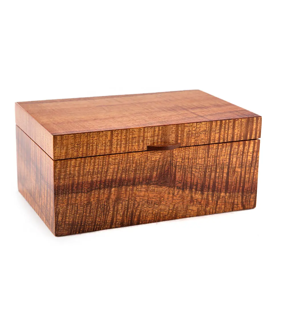 Macarthur Koa Box With Tray - Medium 1