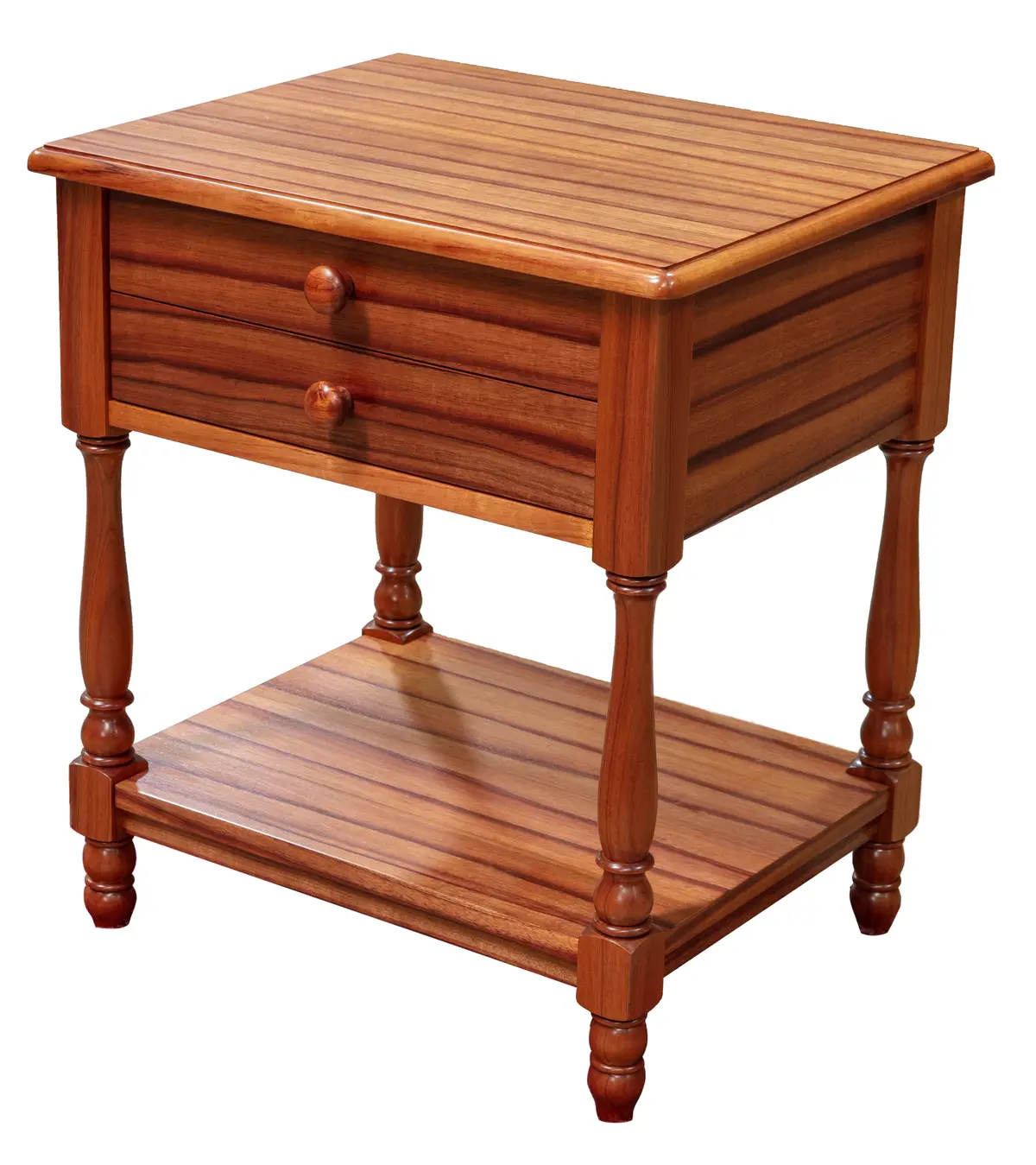 Halstead Nightstand With 2 Drawers And Shelf 1