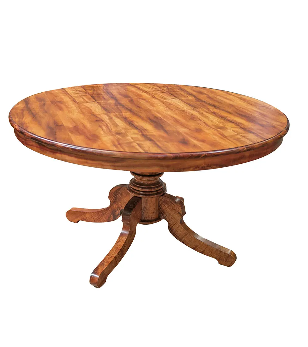 Pedestal Dining Table, No Leaves 1