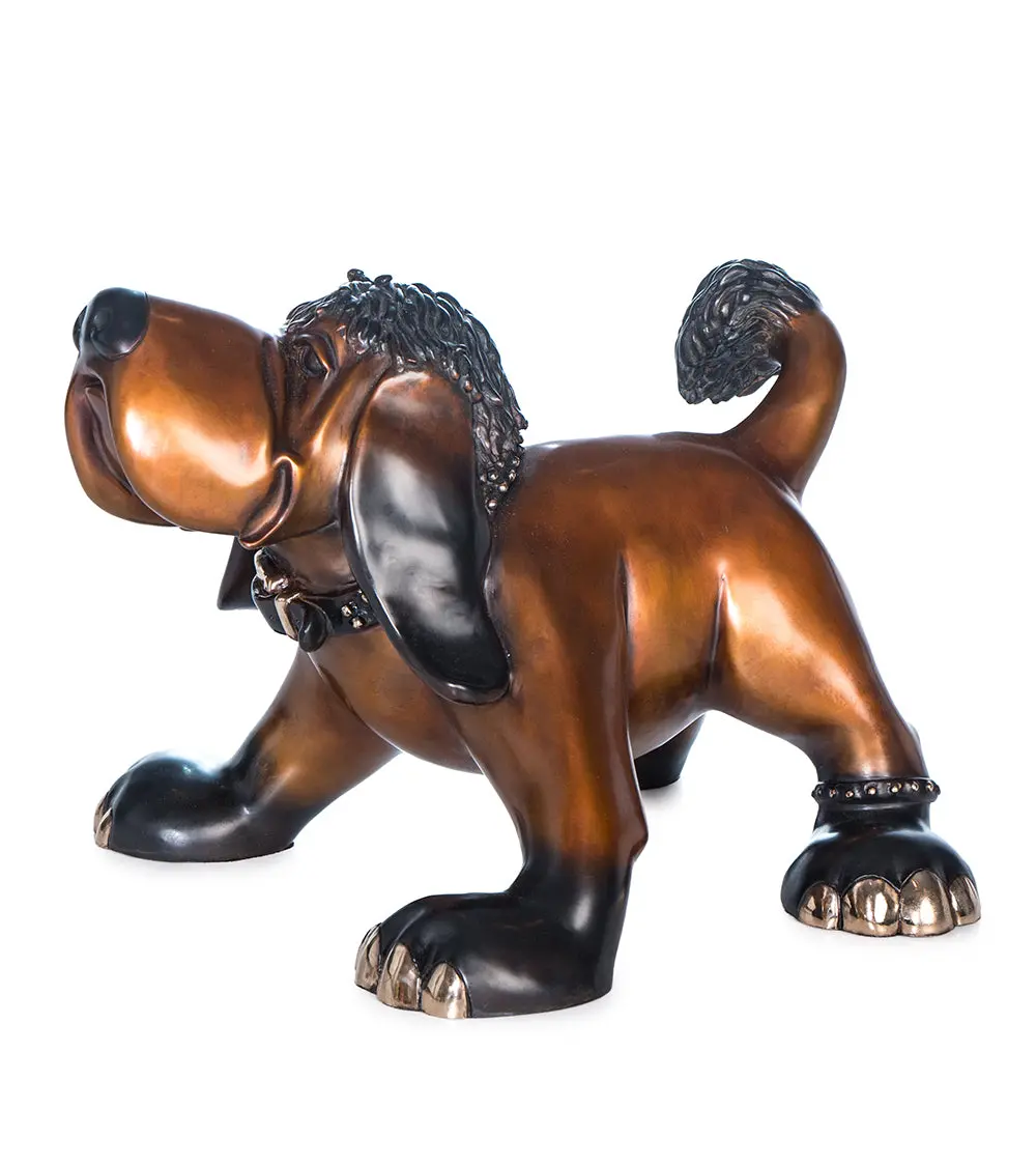 Bronze Sculpture Mack" By Marty Goldstein 1