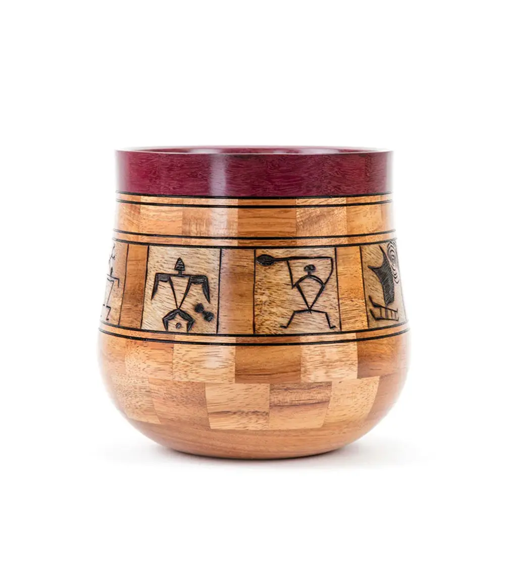 Segmented Koa Vessel 6" Petro By Gregg Smith 1