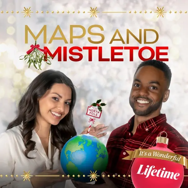 Maps And Mistletoe Dvd Lifetime Christmas Movie 2021 1