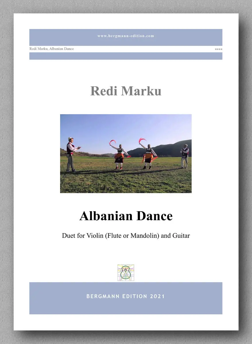 Marku, Albanian Dance, Duet For C-Instrument And Guitar 1