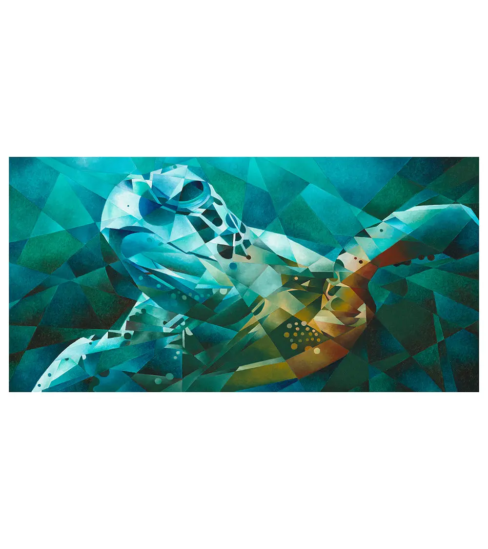 Peaceful Honu By Tj Matousek 1