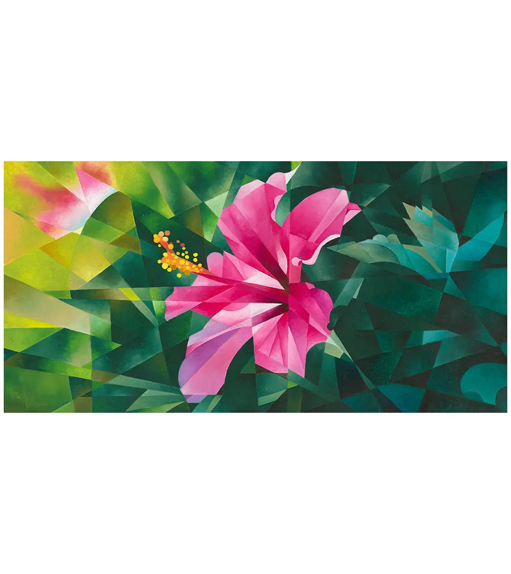Pink Hibiscus By Tj Matousek 1
