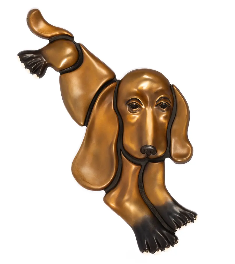 Bronze Sculpture "Maxwell" By Marty Goldstein 1