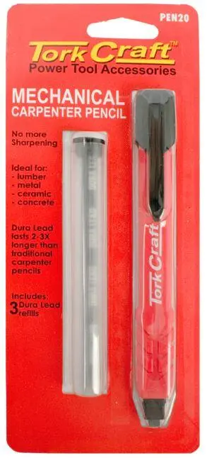 Tork Craft Mechanical Carpenters Pencil With Refill 1