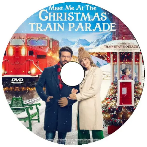 Meet Me At The Christmas Train Parade Dvd Movie 2023 1