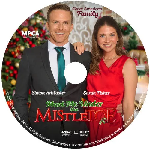 Meet Me Under The Mistletoe Dvd Gac Movie 2023 1