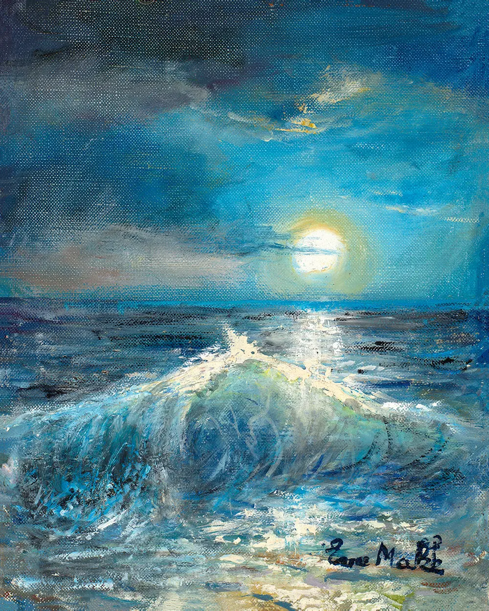 Original Painting: Memories By Eva Makk 1