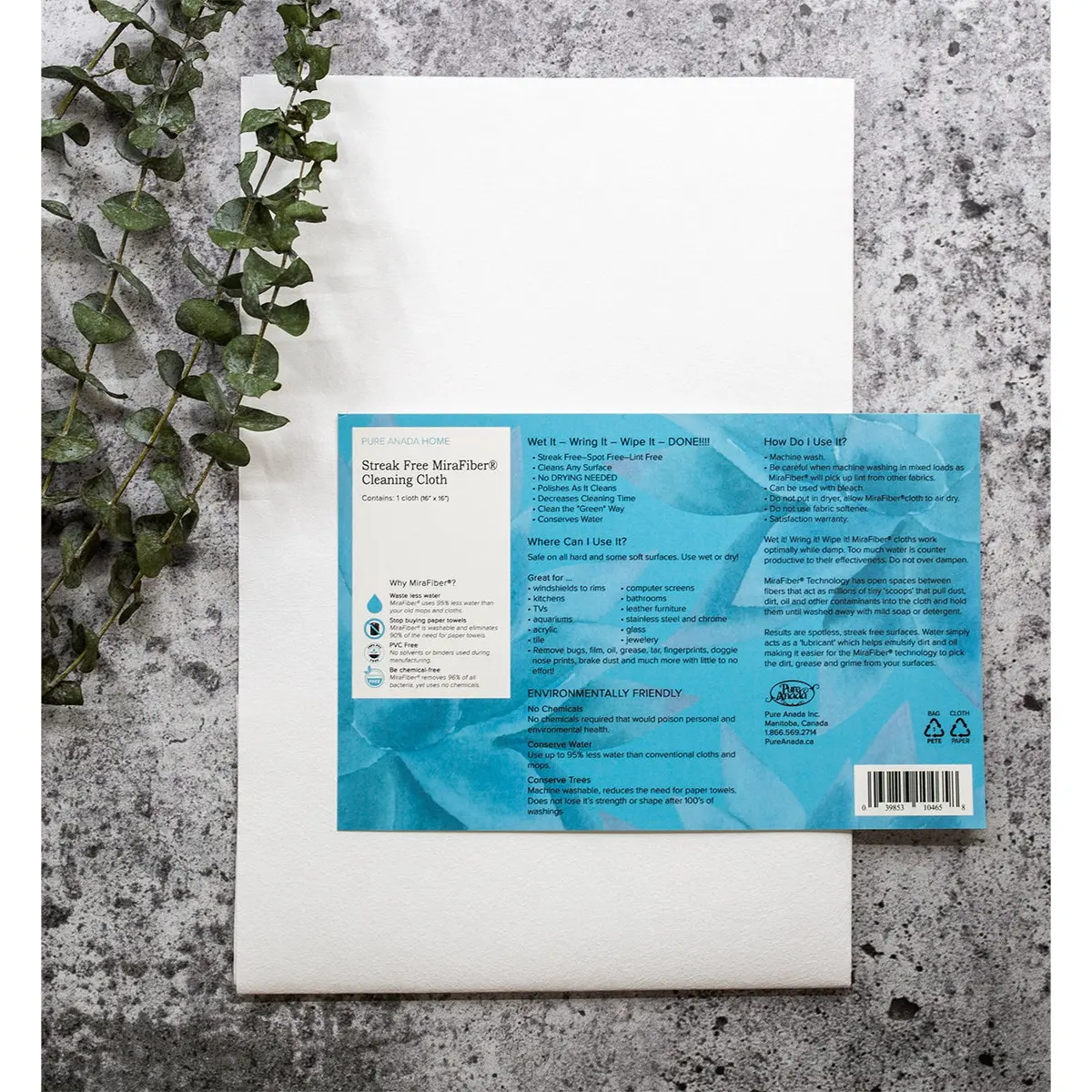 Streak Free Mira Fibre Cleaning Cloth 1