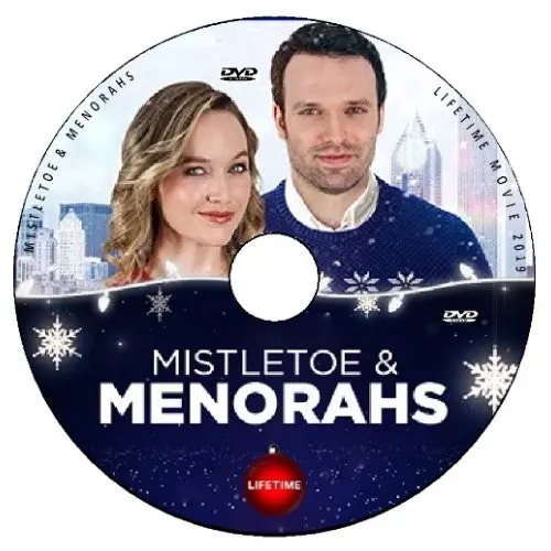 Mistletoe & Menorahs Dvd 2019 Lifetime Christmas Movie Jake Epstein 1