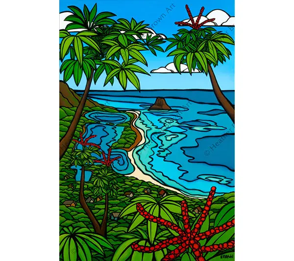 Moli'i Fishpond By Heather Brown - Artist Proof 1