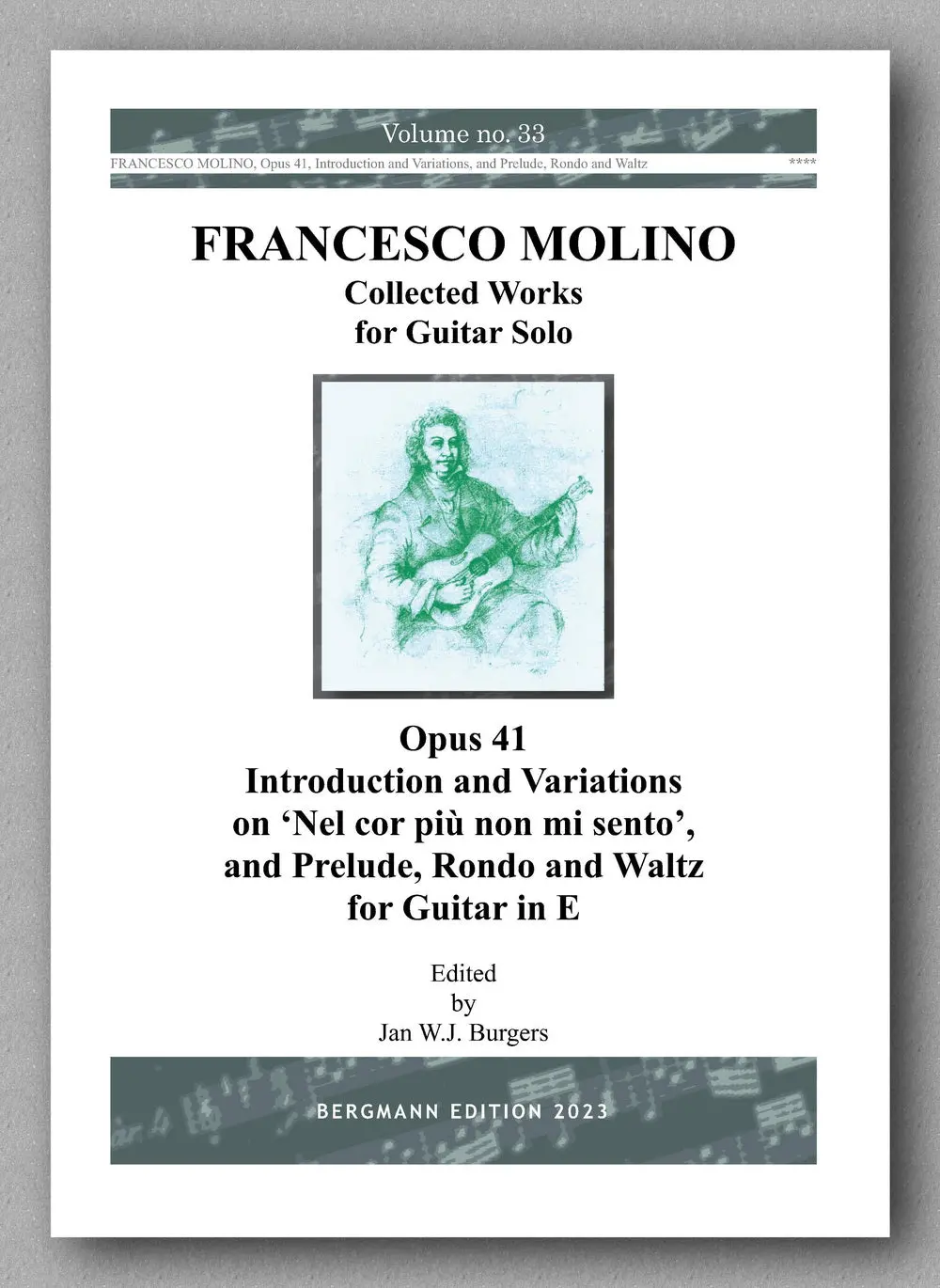 Molino, Collected Works For Guitar Solo, Vol. 33 1