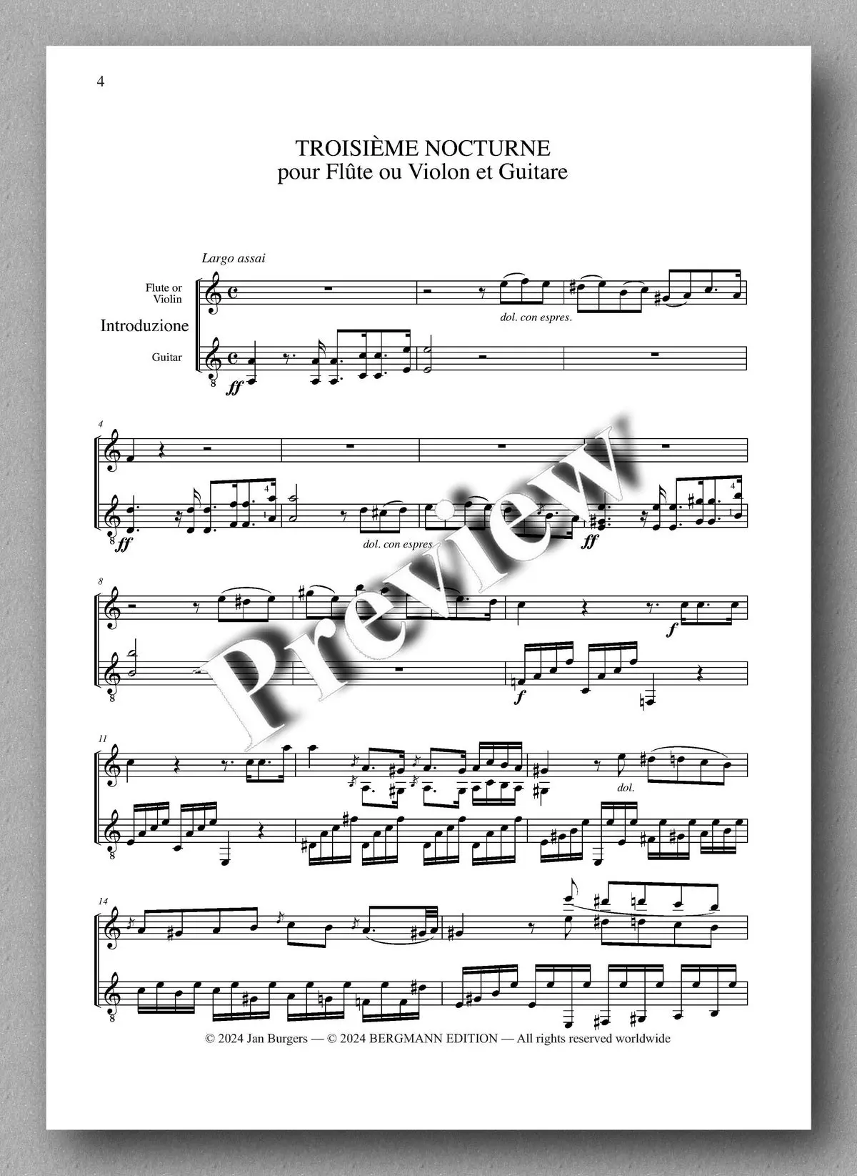 Molino-Burgers, Ensembles Vol. 16 2