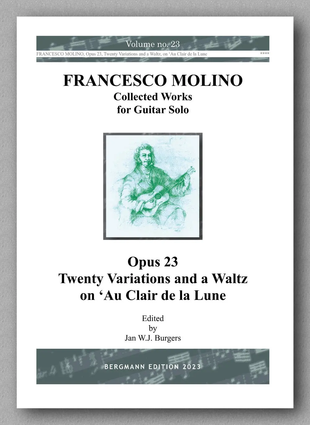 Molino, Collected Works For Guitar Solo, Vol. 23 1